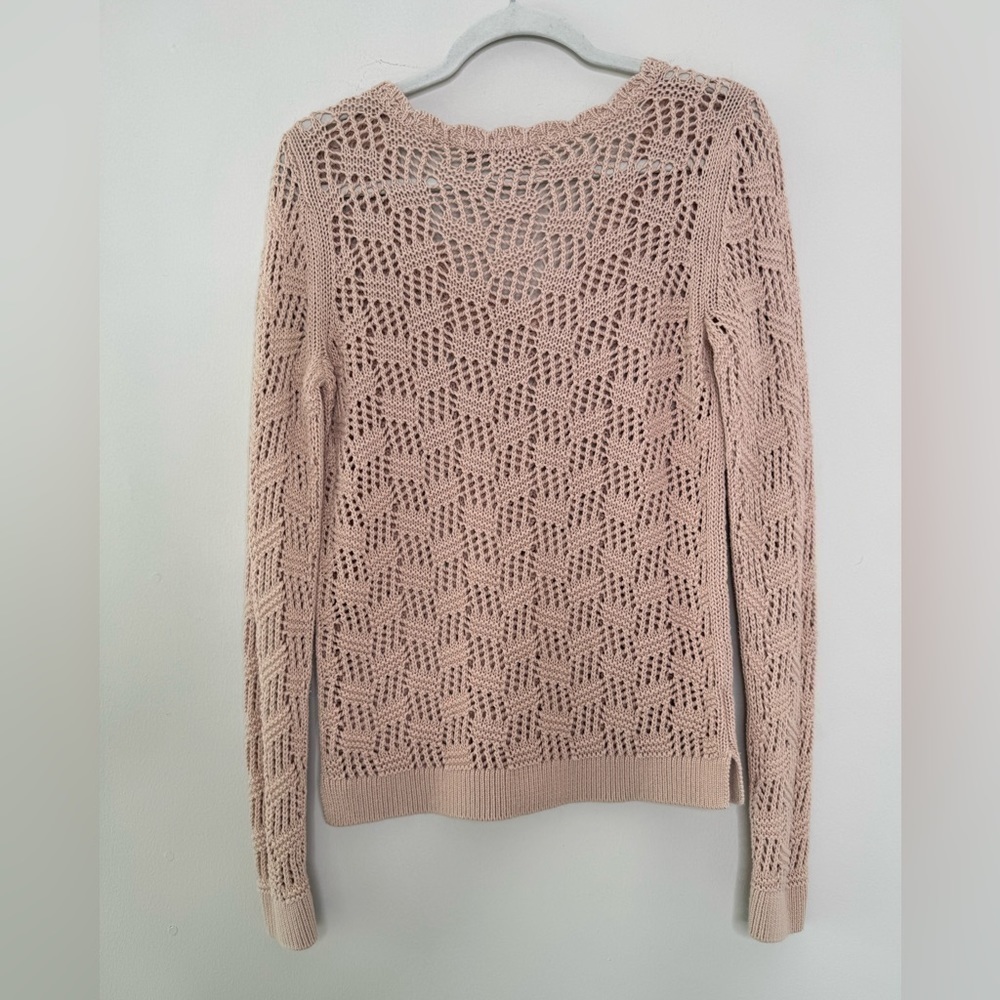 Loft Open Knit Sweater - Picture 6 of 7